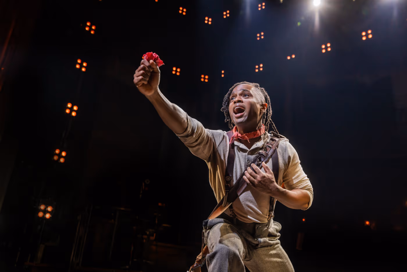 Photos: First Look at John-Michael Lyles as Orpheus in HADESTOWN Image