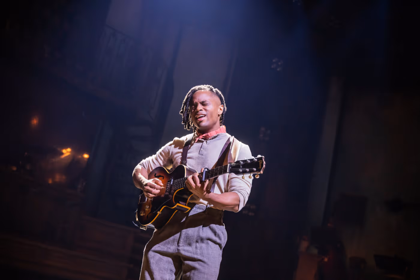 Photos: First Look at John-Michael Lyles as Orpheus in HADESTOWN Image