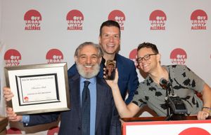 Peter Breger, Tom D'Angora, Michael D'Angora, and, remotely via FaceTime, Christine P Photo