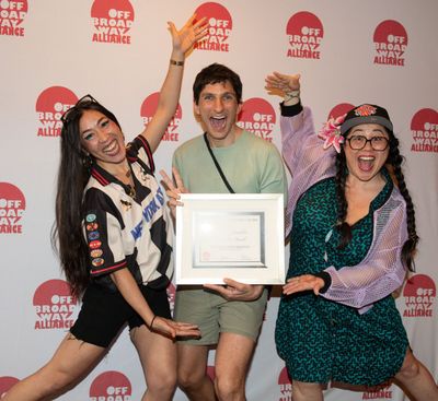 Michi Osato, Morgan Bassichis, and Una Osato Photo