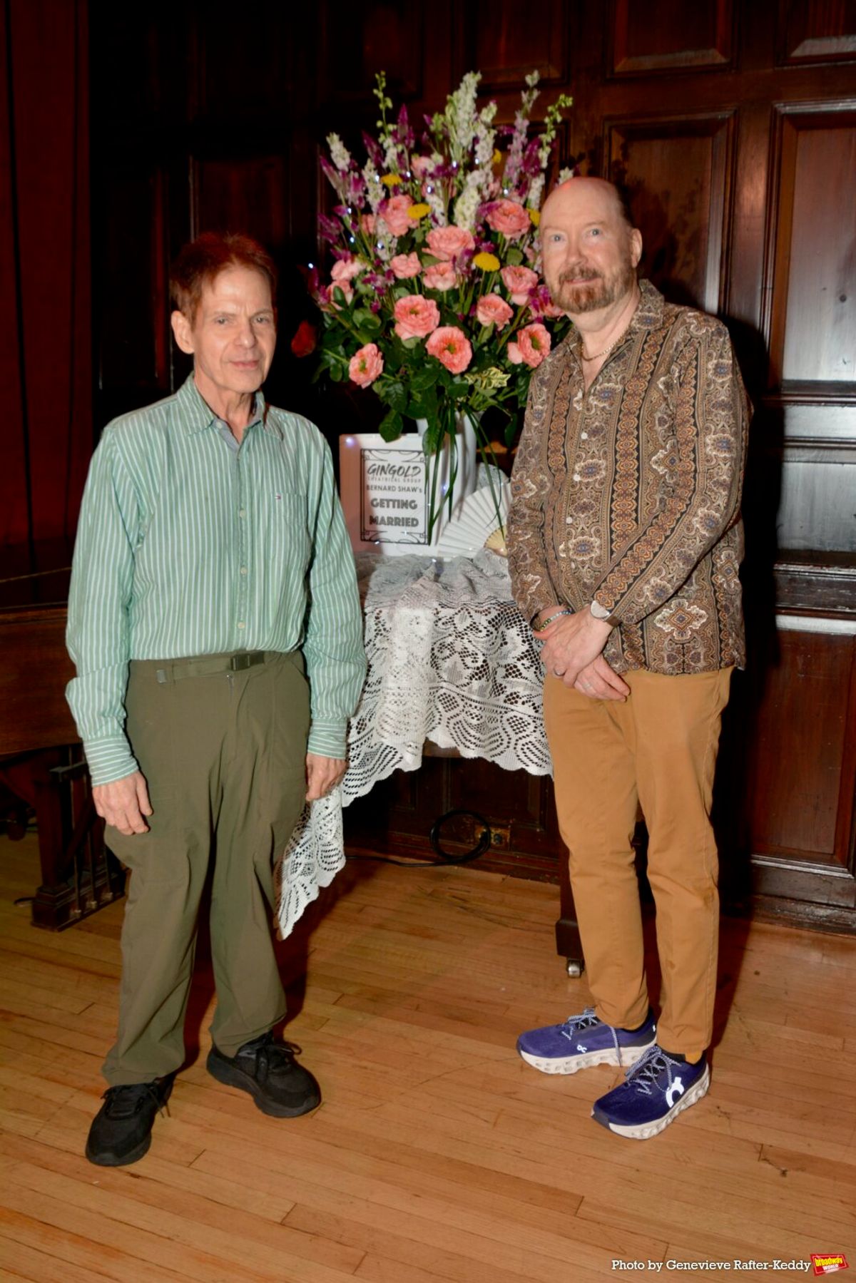 Paul Lee and Robb Moss at Photos: Tonya Pinkins and More in Gingold Theatrical Group's GETTING MARRIED Reading