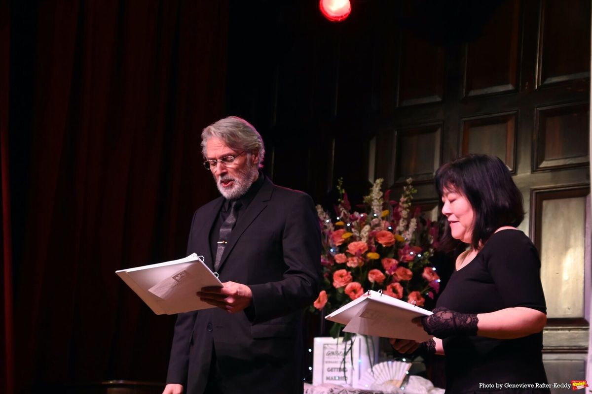 Robert Cuccioli and Ann Haradda at Photos: Tonya Pinkins and More in Gingold Theatrical Group's GETTING MARRIED Reading