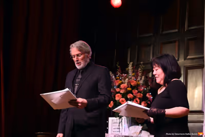 Robert Cuccioli and Ann Haradda Photo