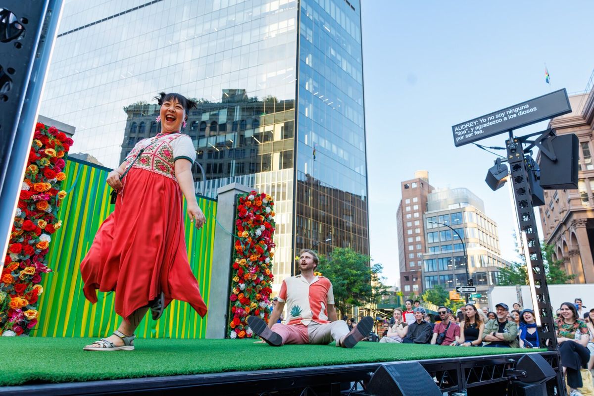 Jessica Ko and Peter McNally at Photos & Video: Get a First Look at Mobile Unit's AS YOU LIKE IT