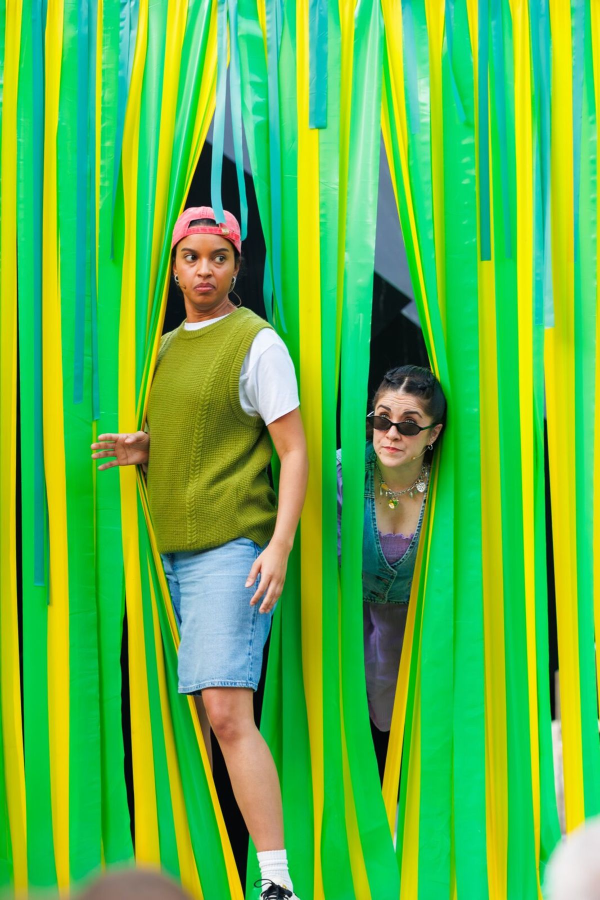 Zia Lawrence and Caitlin Nasema Cassidy at Photos & Video: Get a First Look at Mobile Unit's AS YOU LIKE IT