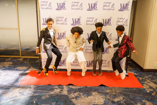 Ragtime honorees, Kane Emmanual Miller, Alijah Kraig Joseph with presenter Walter… Photo