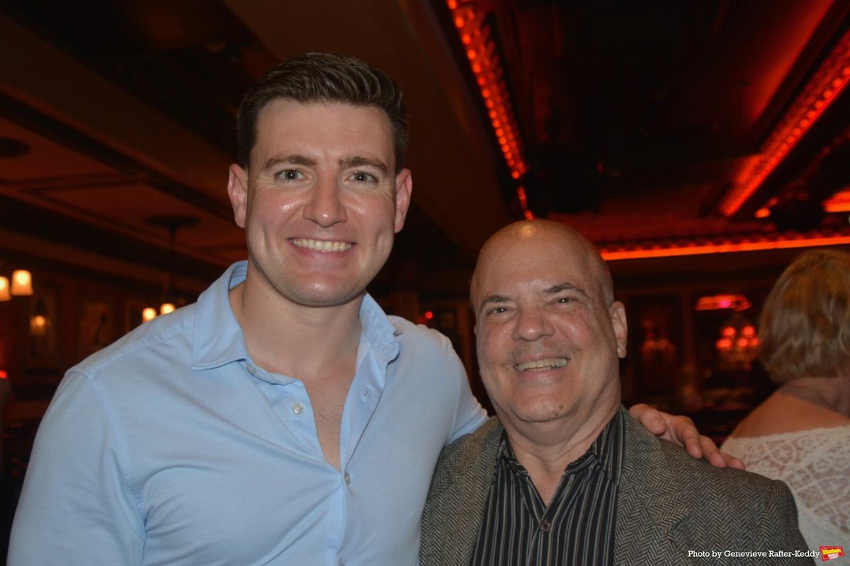 Emmet Cahill and Michael Portamtiere at Photos: EMMET CAHILL: FROM DUBLIN TO BROADWAY Makes 54 Below Debut