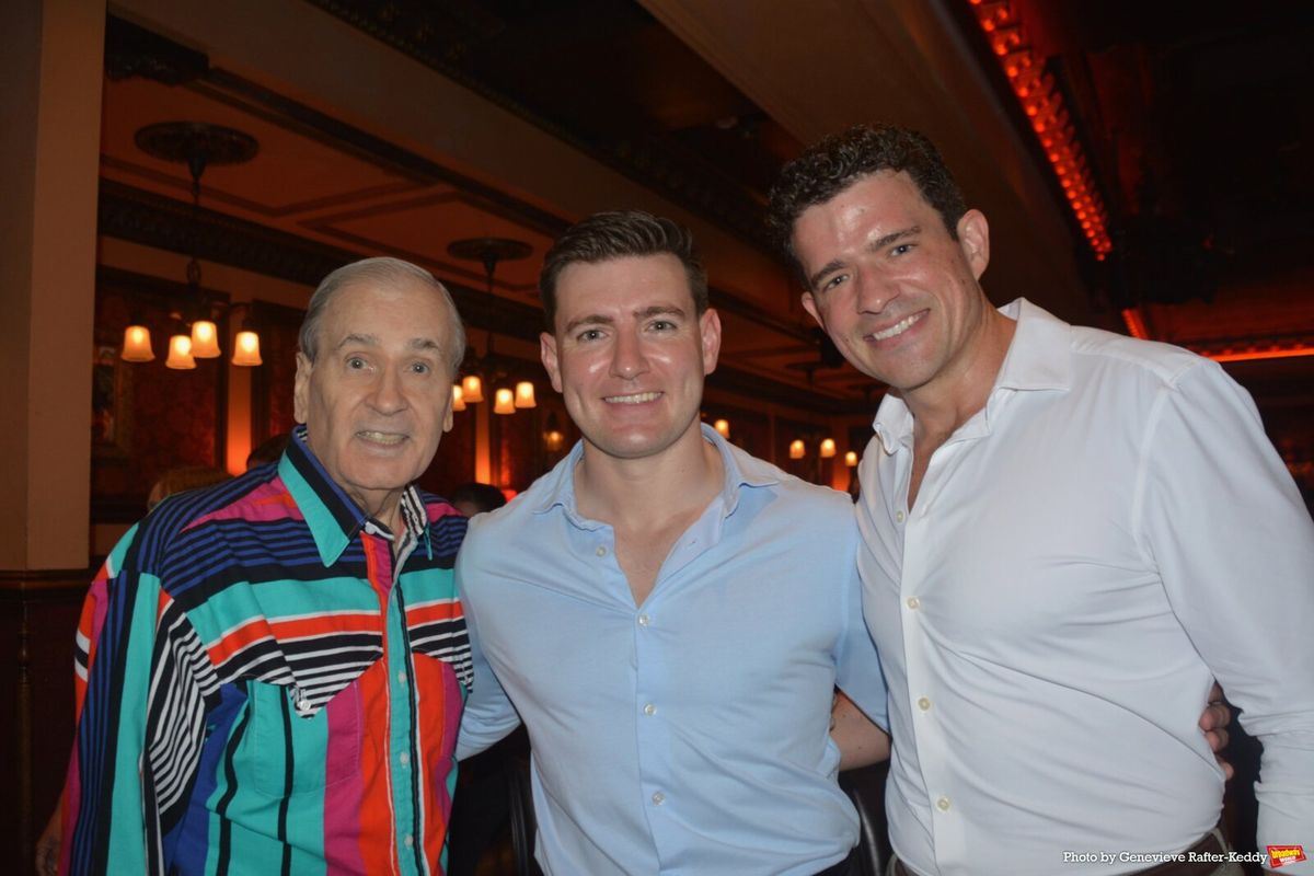 Lee Roy Reams, Emmet Cahill and Emmett O'Hanlon at Photos: EMMET CAHILL: FROM DUBLIN TO BROADWAY Makes 54 Below Debut