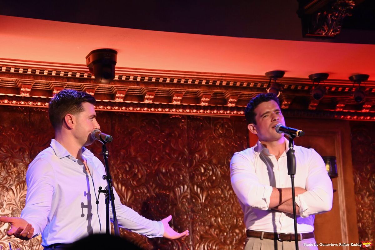 Emmet Cahill and Emmett O'Hanlon at Photos: EMMET CAHILL: FROM DUBLIN TO BROADWAY Makes 54 Below Debut