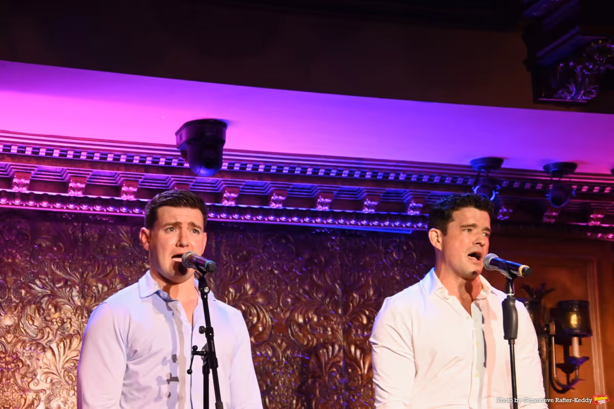 Emmet Cahill and Emmett O'Hanlon at Photos: EMMET CAHILL: FROM DUBLIN TO BROADWAY Makes 54 Below Debut