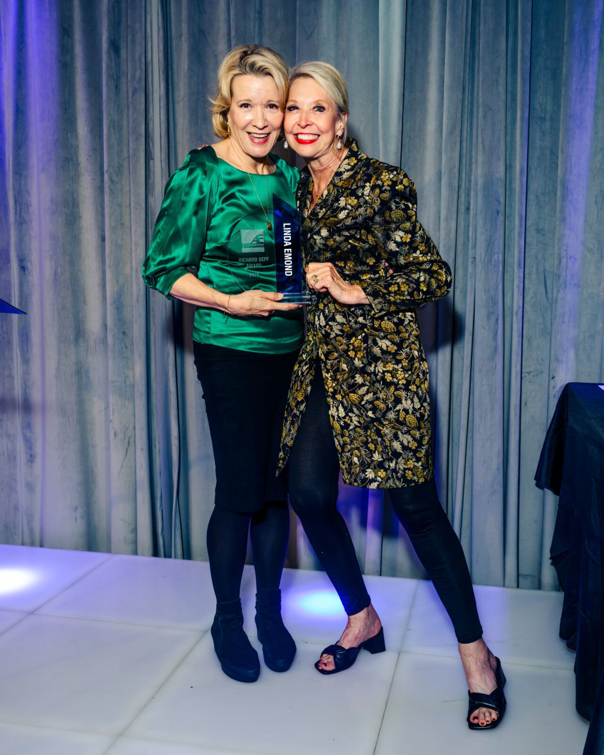 Linda Emond, Julie Halston at Photos: Ali Louis Bourzgui, Ruben Santiago-Hudson and More at the Actors' Equity Foundation Awards
