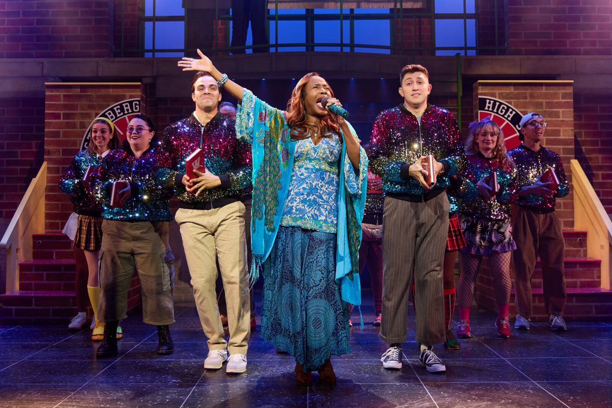 Jeanette Bayardelle and company at Photos: Ava DeMary and Jeannette Bayardelle Join HEATHERS Off-Broadway