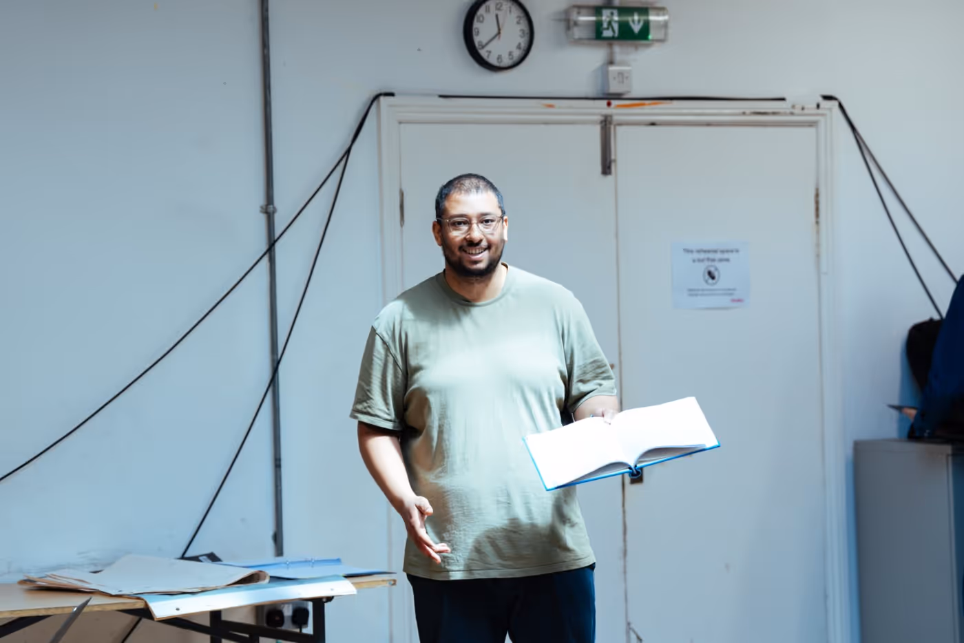 Photos: Headlong's ROBOTA in Rehearsal at Oxford Image