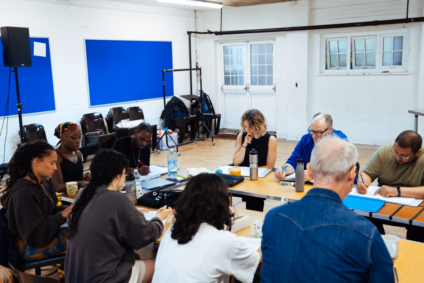 Photos: Headlong's ROBOTA in Rehearsal at Oxford Image