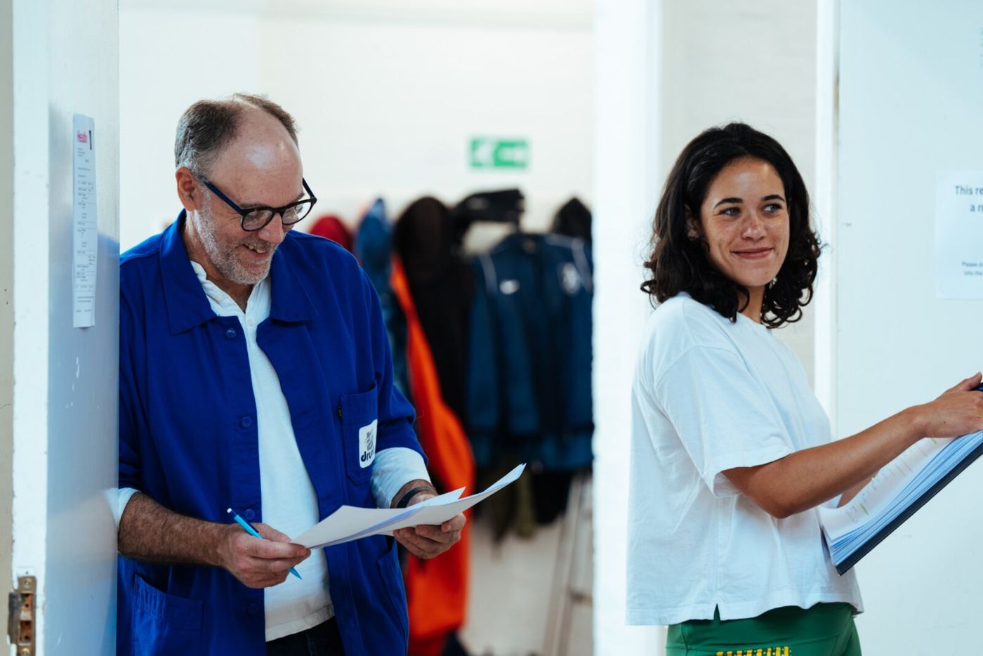 Photos: Headlong's ROBOTA in Rehearsal at Oxford Image