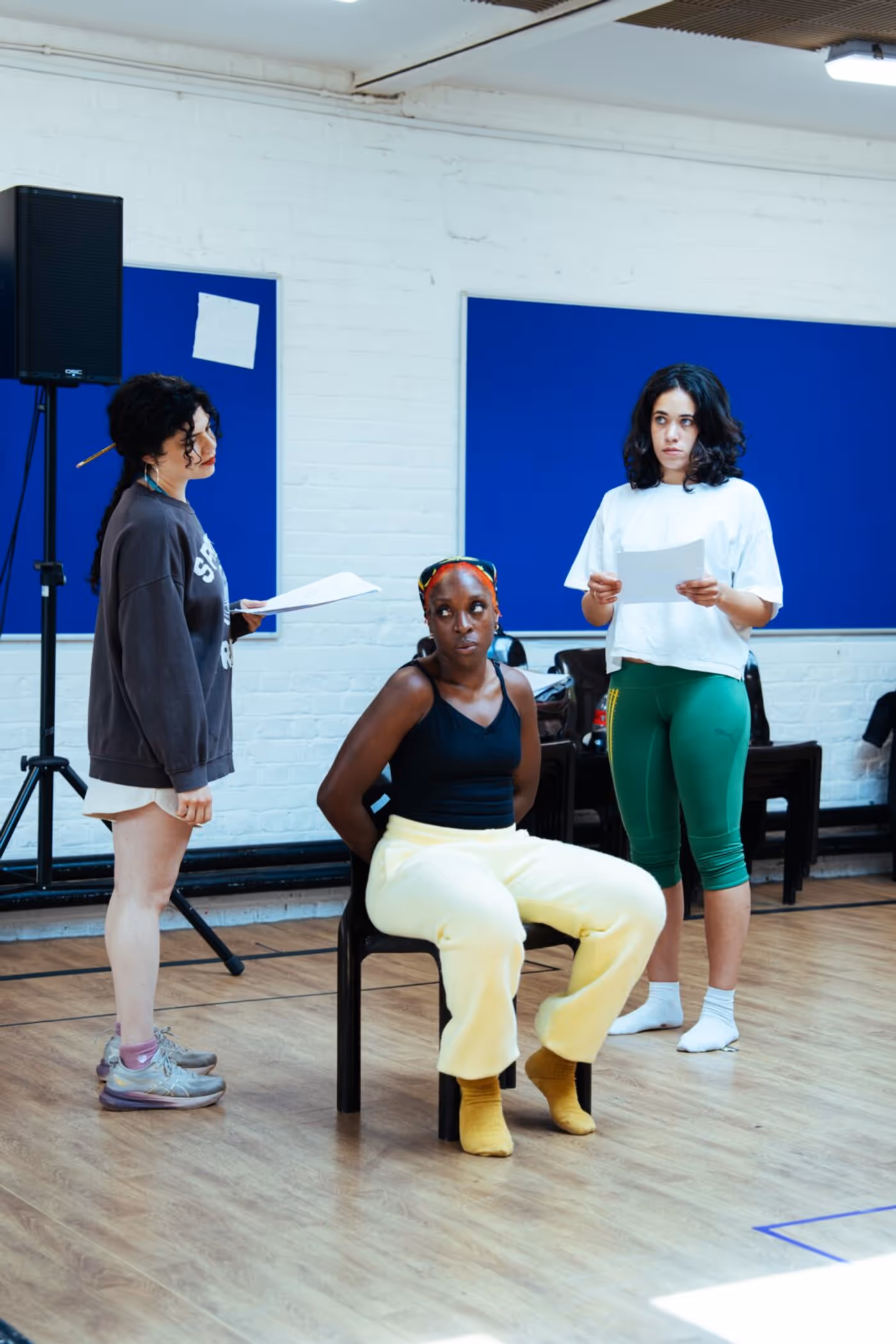 Photos: Headlong's ROBOTA in Rehearsal at Oxford Image