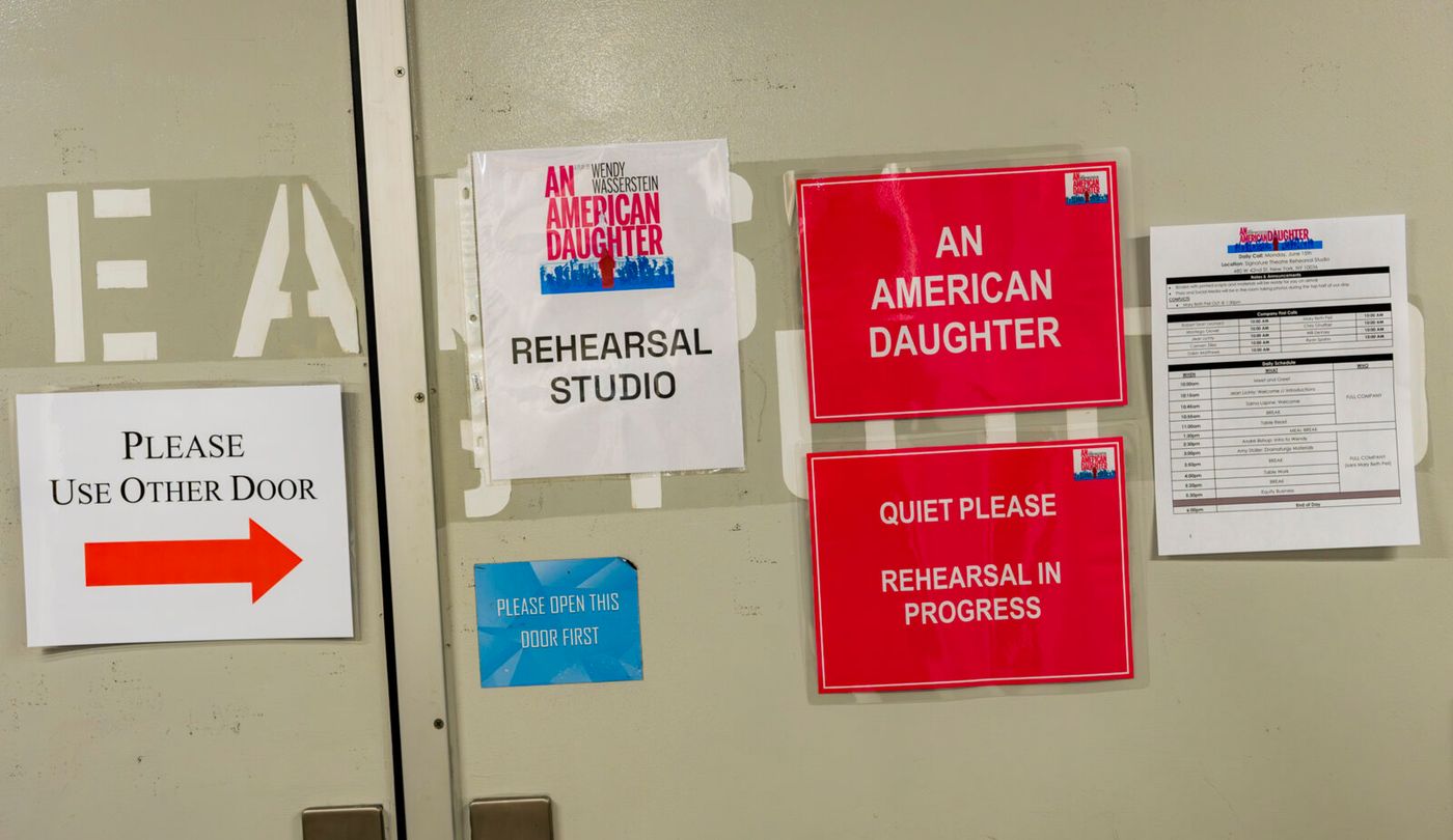 Photos: Mary Beth Peil and More in Rehearsal For AN AMERICAN DAUGHTER Image