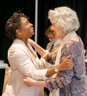 Montego Glover and Mary Beth Peil Photo