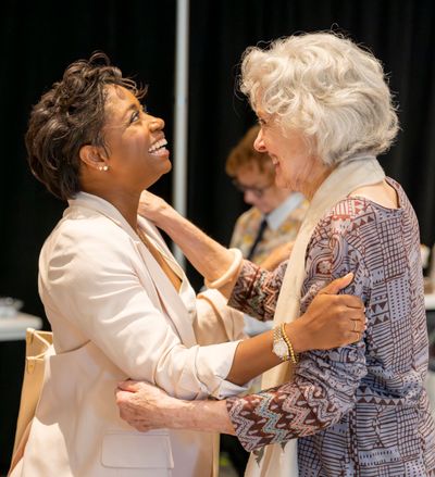 Montego Glover and Mary Beth Peil Photo