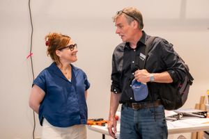 Sarna Lapine and Robert Sean Leonard Photo