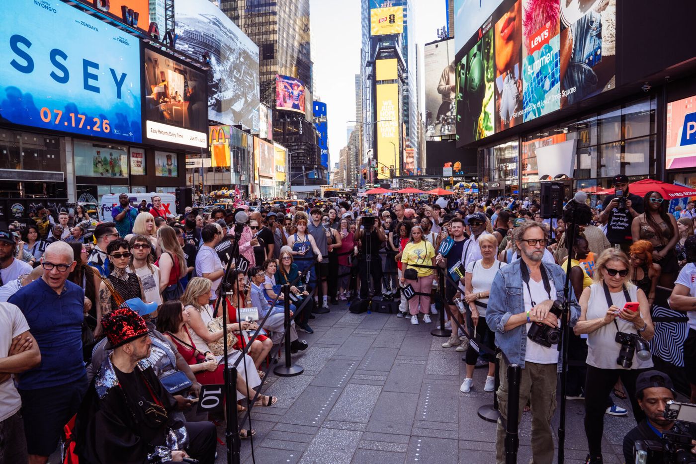 Photos: LOVE IS IMAGINATION Pride Mini Ball in Times Square Image