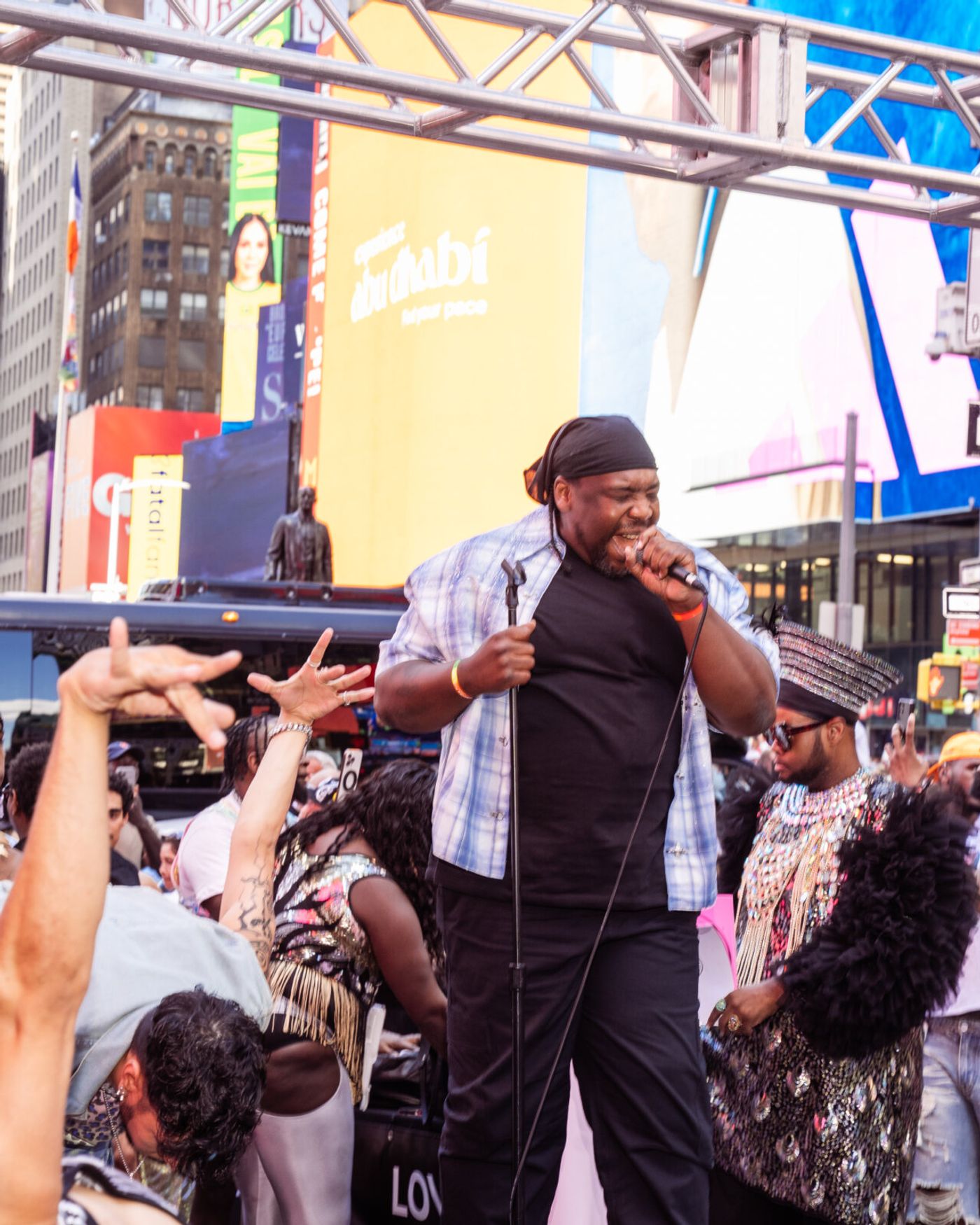 Photos: LOVE IS IMAGINATION Pride Mini Ball in Times Square Image