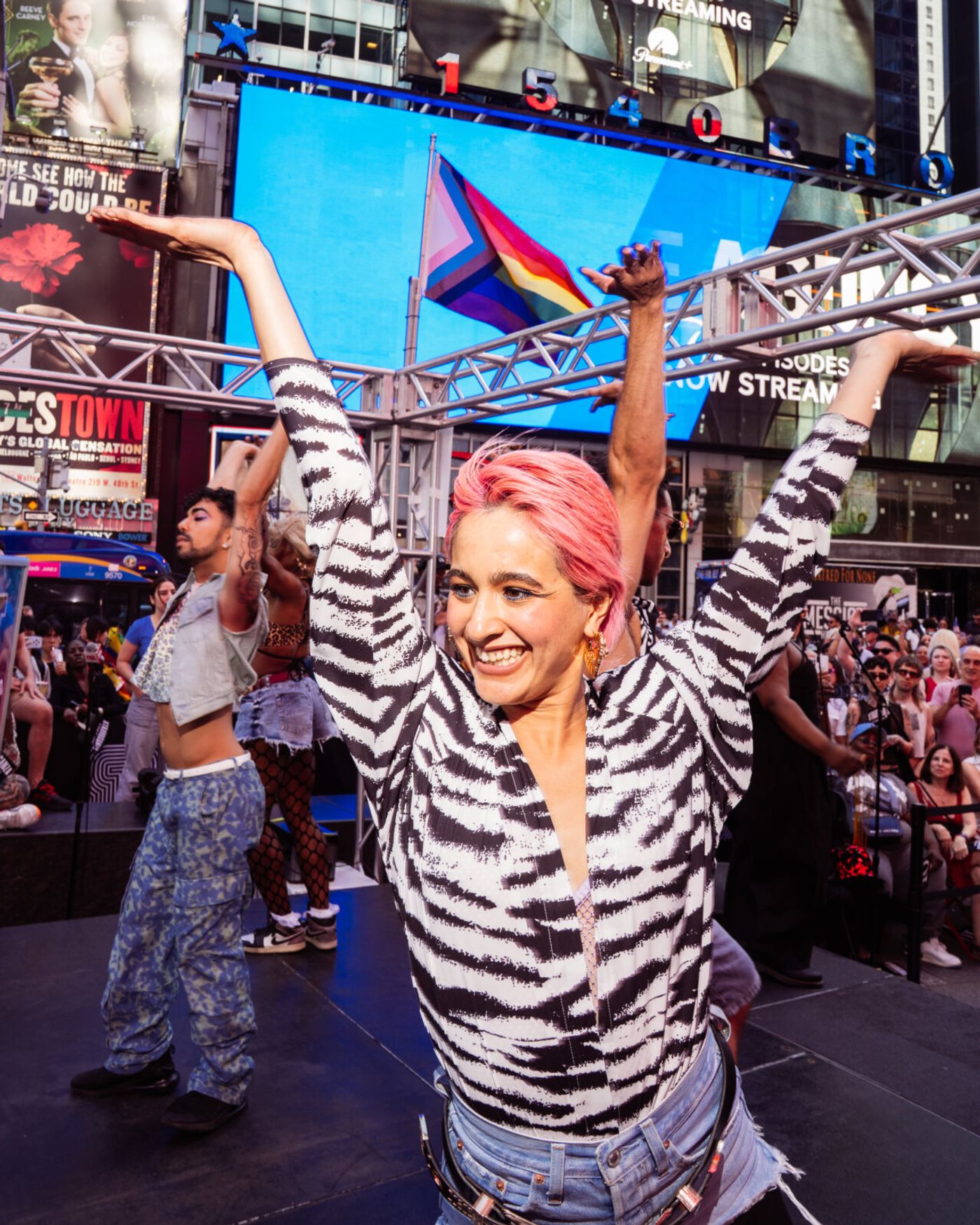 Photos: LOVE IS IMAGINATION Pride Mini Ball in Times Square Image