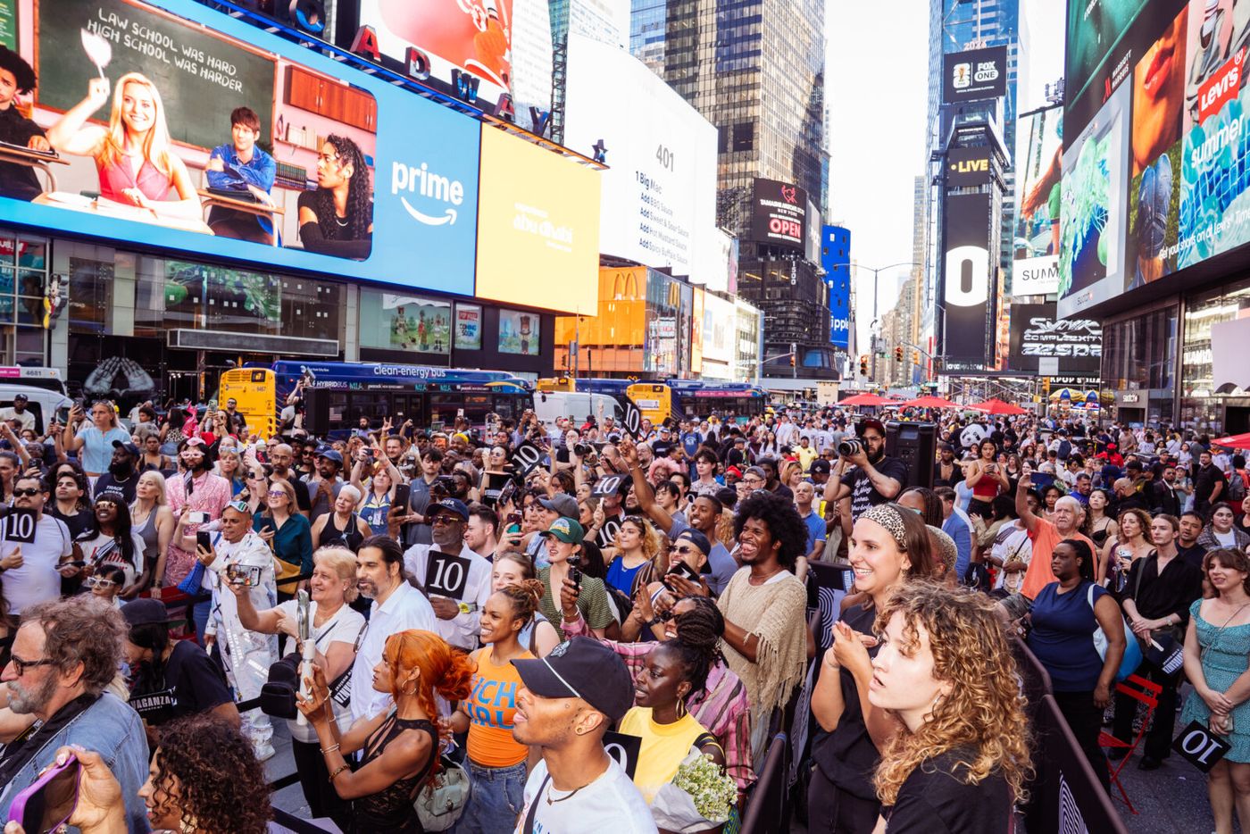 Photos: LOVE IS IMAGINATION Pride Mini Ball in Times Square Image