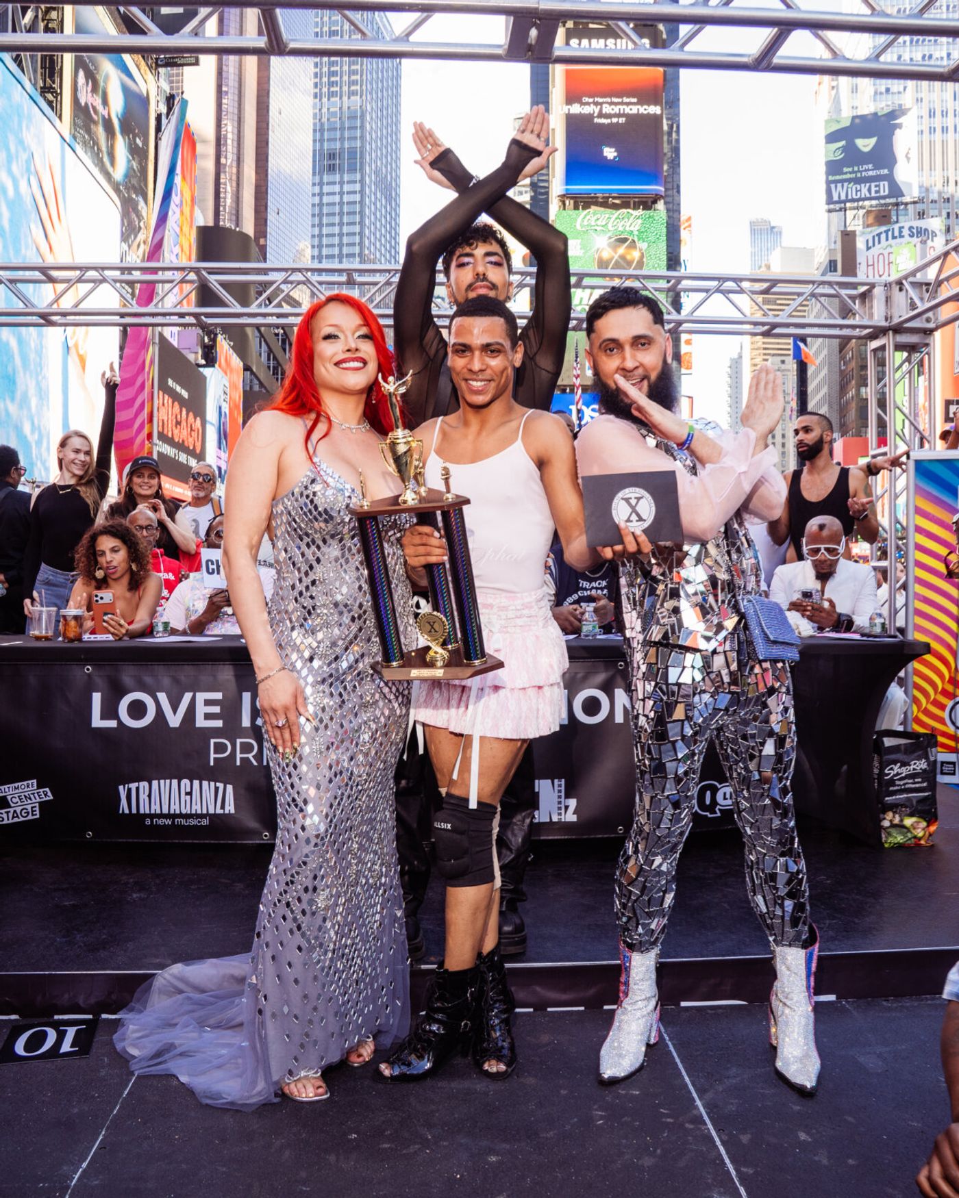 Photos: LOVE IS IMAGINATION Pride Mini Ball in Times Square Image