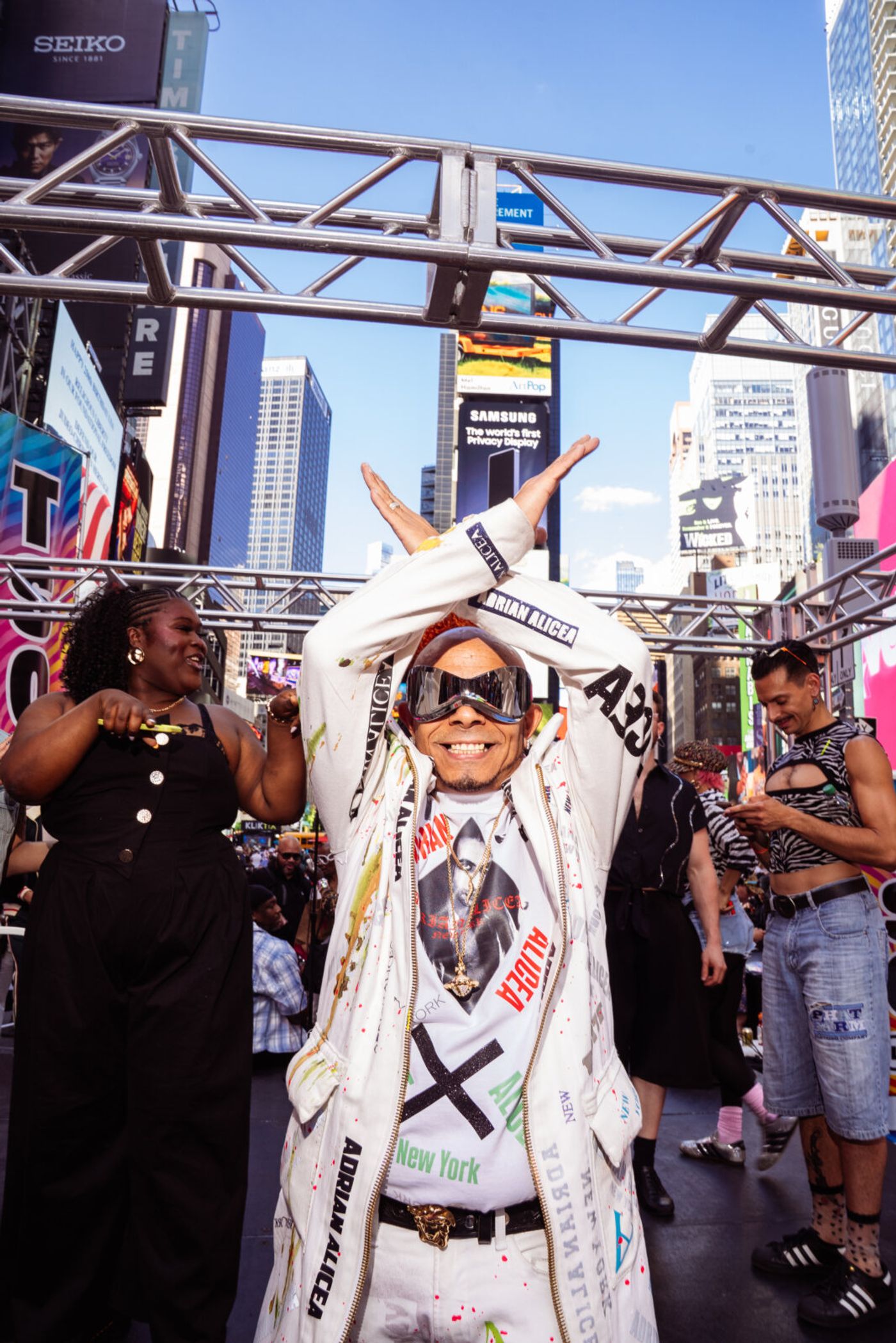 Photos: LOVE IS IMAGINATION Pride Mini Ball in Times Square Image