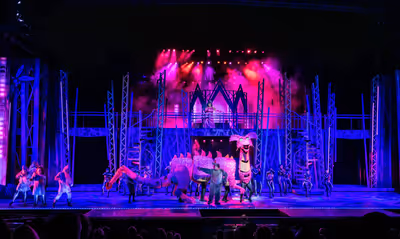 Salome Smith, Marcus M. Martin and the company Photo