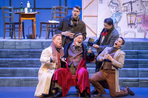 Kenneth Stavert, Marcello, Anthony Reed, William Powers, Nathan Granner, and Jonathan Wilson @ BroadwayWorld Kenneth Stavert, Marcello, Anthony Reed, William Powers, Nathan Granner, and Jonathan Photo