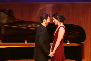 Logan Wagner and Charlotte Kelso @ BroadwayWorld Logan Wagner and Charlotte Kelso Photo