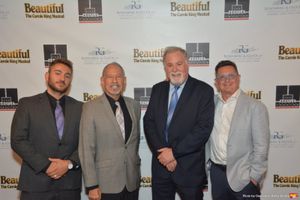 Dylan Perlman (Executive Producer), Mark Perlman (Executi8ve Producer), Marty Rubin (General Manager) and Evan Pappas (Artistic Director) @ BroadwayWorld Dylan Perlman (Executive Producer), Mark Perlman (Executi8ve Producer), Marty Rubin ( Photo