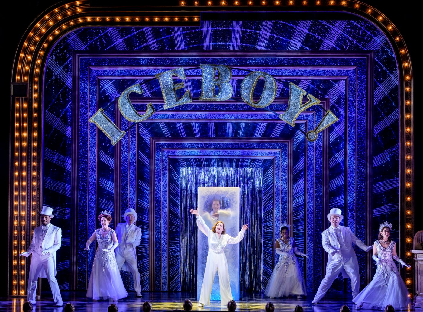 Photos: Megan Mullally and Nick Offerman in ICEBOY! at the Goodman Image