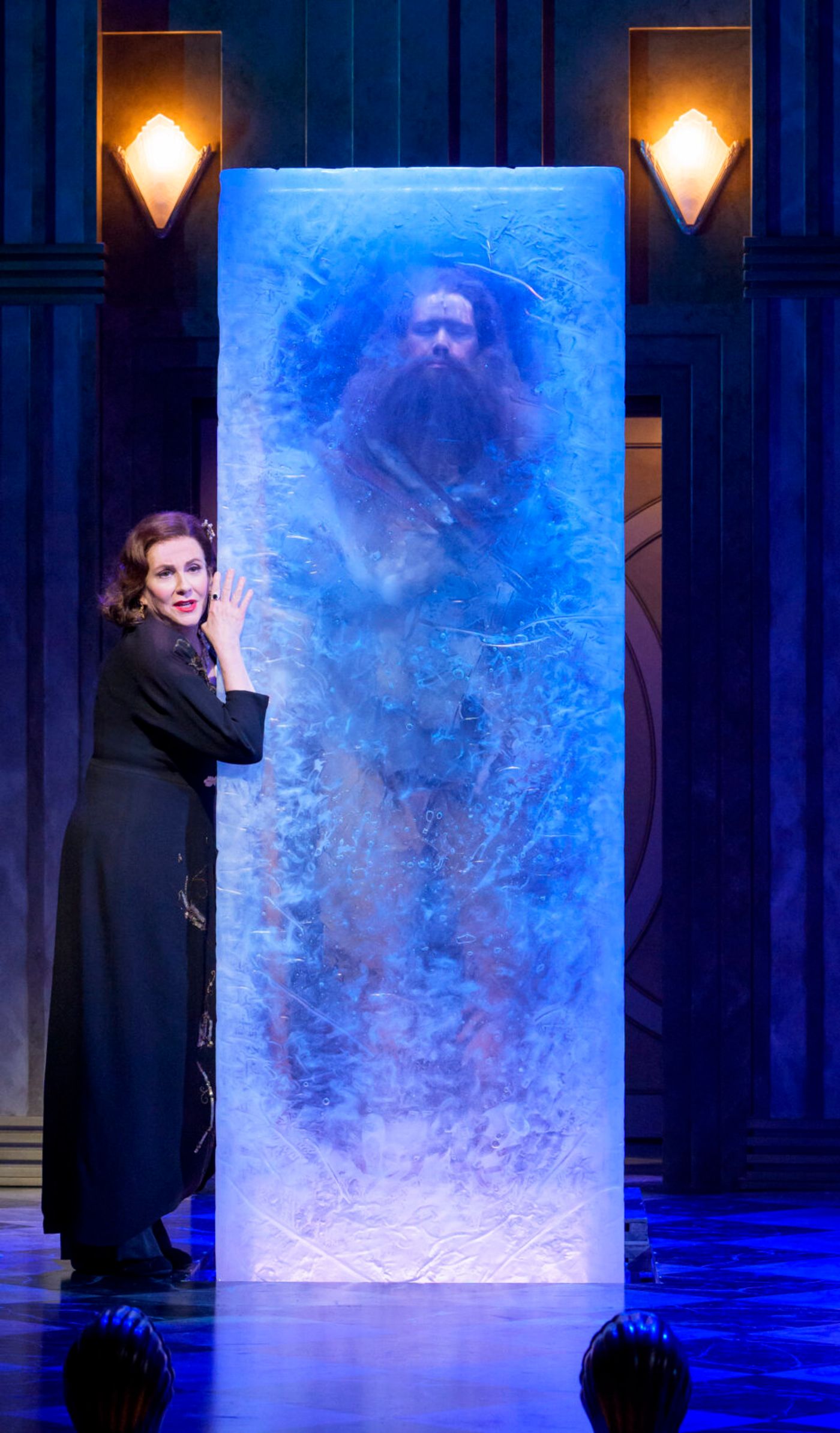 Photos: Megan Mullally and Nick Offerman in ICEBOY! at the Goodman Image