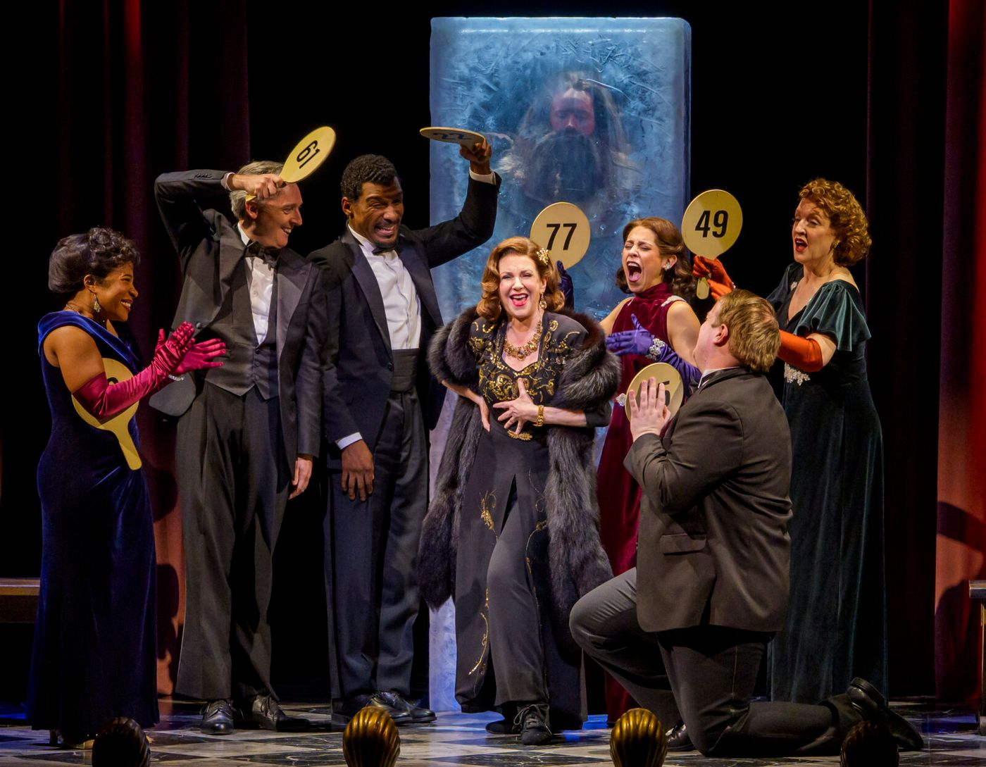 Photos: Megan Mullally and Nick Offerman in ICEBOY! at the Goodman Image