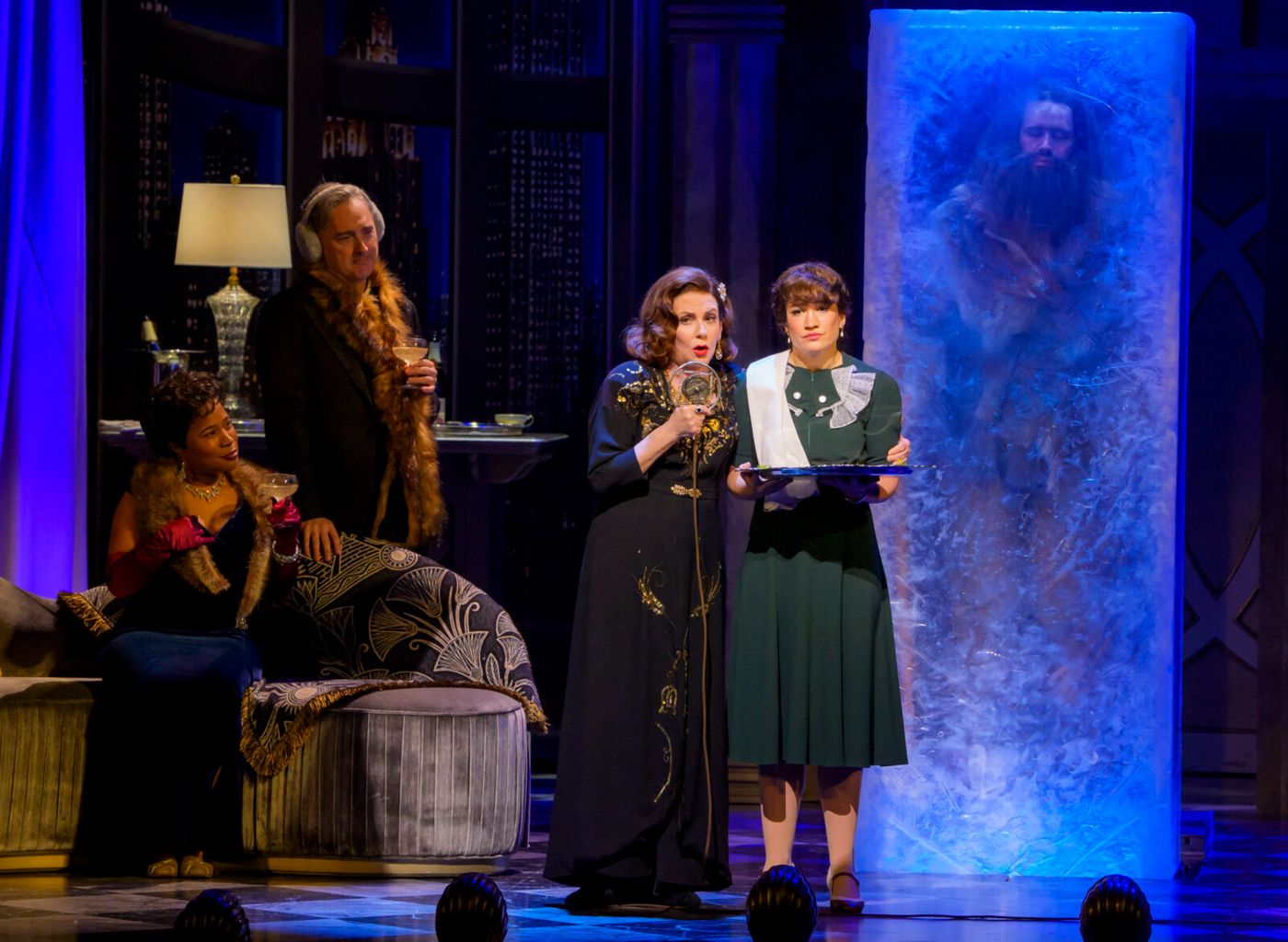 Photos: Megan Mullally and Nick Offerman in ICEBOY! at the Goodman Image
