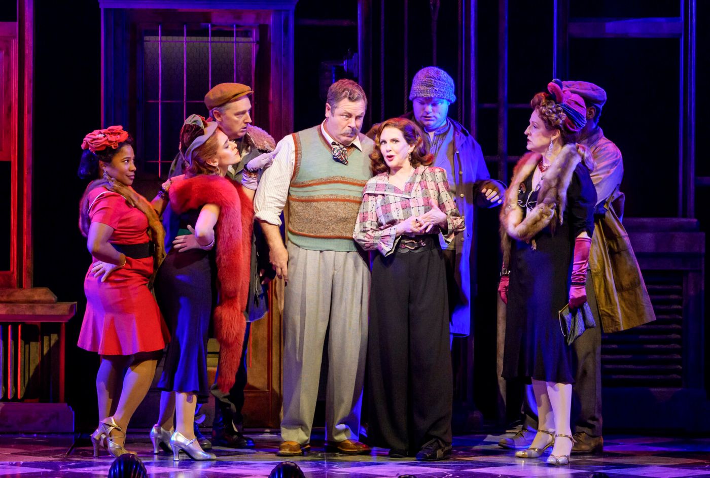 Photos: Megan Mullally and Nick Offerman in ICEBOY! at the Goodman Image