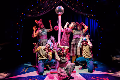 Jack Maverick, The Cast of RIDE THE CYCLONE Photo