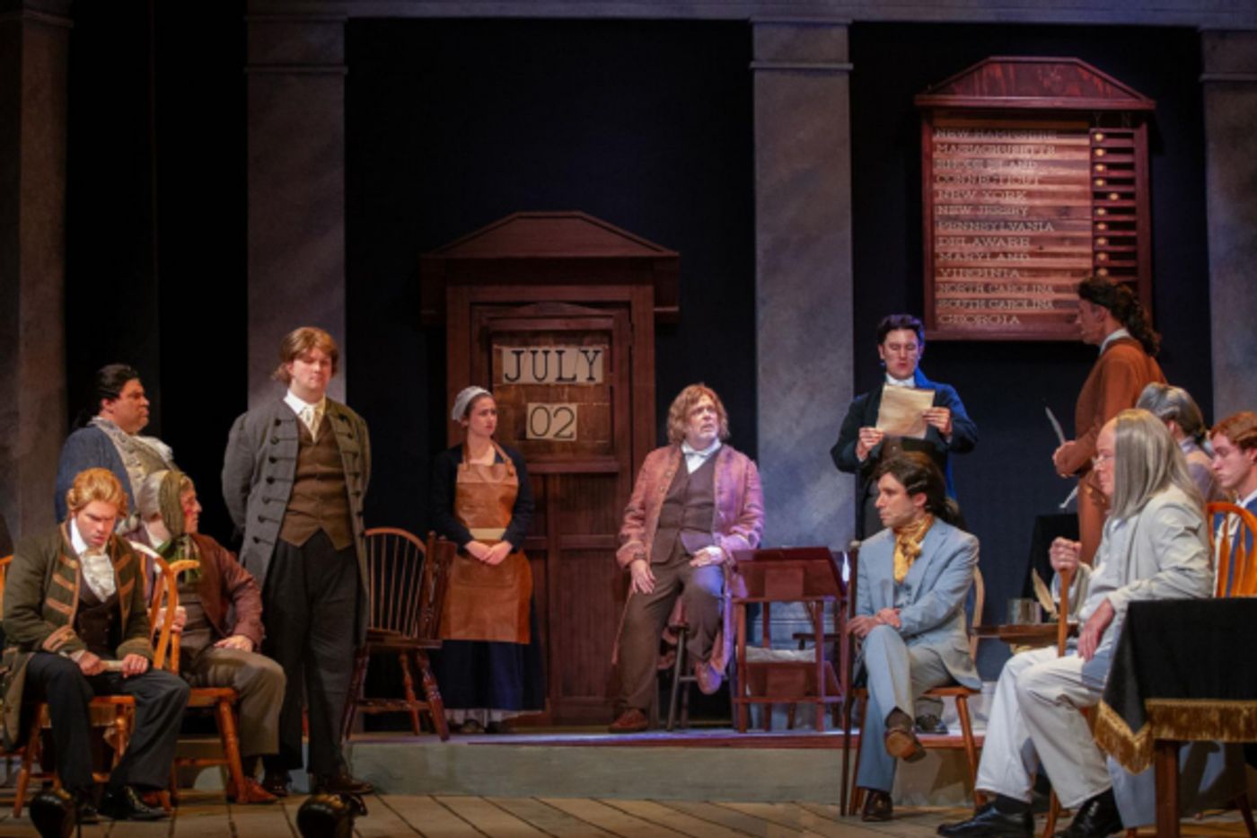 Photos: 1776 Opens to Standing Ovations at Ivoryton Playhouse Image
