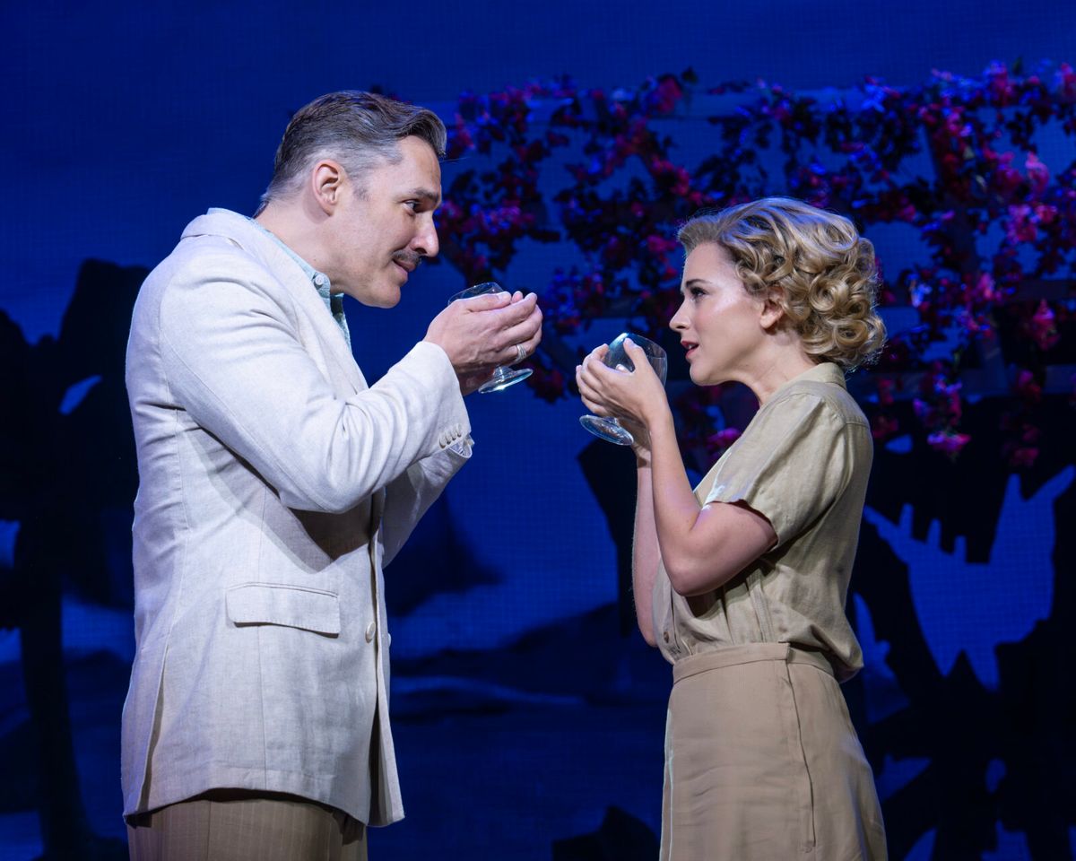 Ryan Silverman and Alexandra Socha at Photos: Ryan Silverman, Alexandra Socha & More Star In SOUTH PACIFIC At Bucks County Playhouse