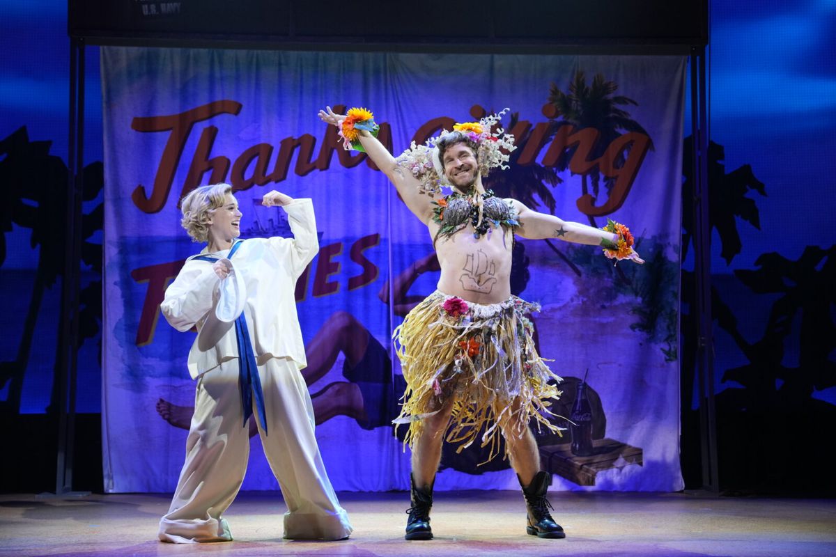 Alexandra Socha and Taylor Crousore at Photos: Ryan Silverman, Alexandra Socha & More Star In SOUTH PACIFIC At Bucks County Playhouse