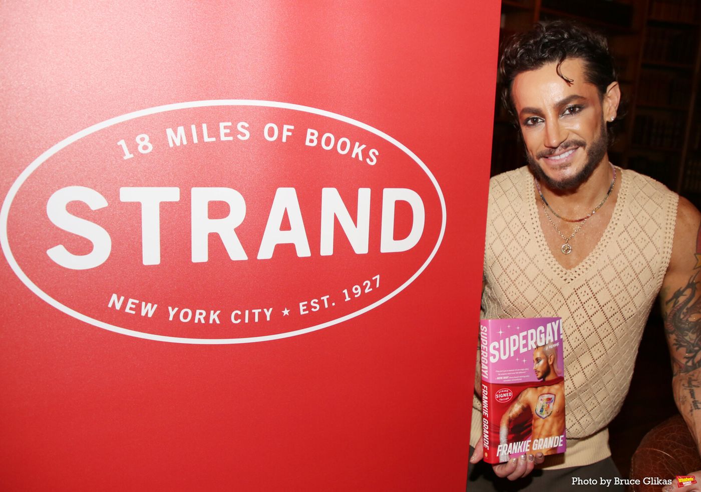 Photos: Frankie Grande Celebrates Release of New Book, Supergay!: A Memoir Image