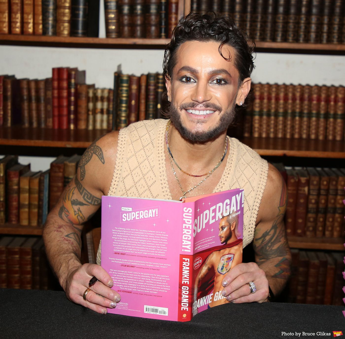 Photos: Frankie Grande Celebrates Release of New Book, Supergay!: A Memoir Image