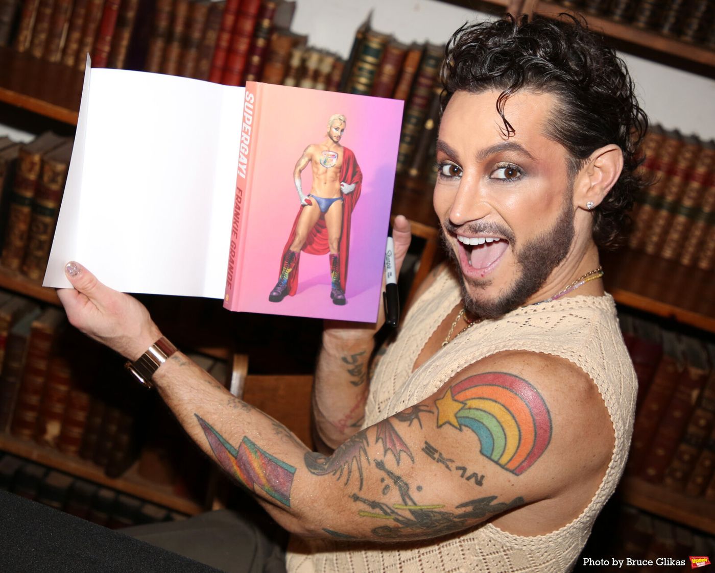 Photos: Frankie Grande Celebrates Release of New Book, Supergay!: A Memoir Image