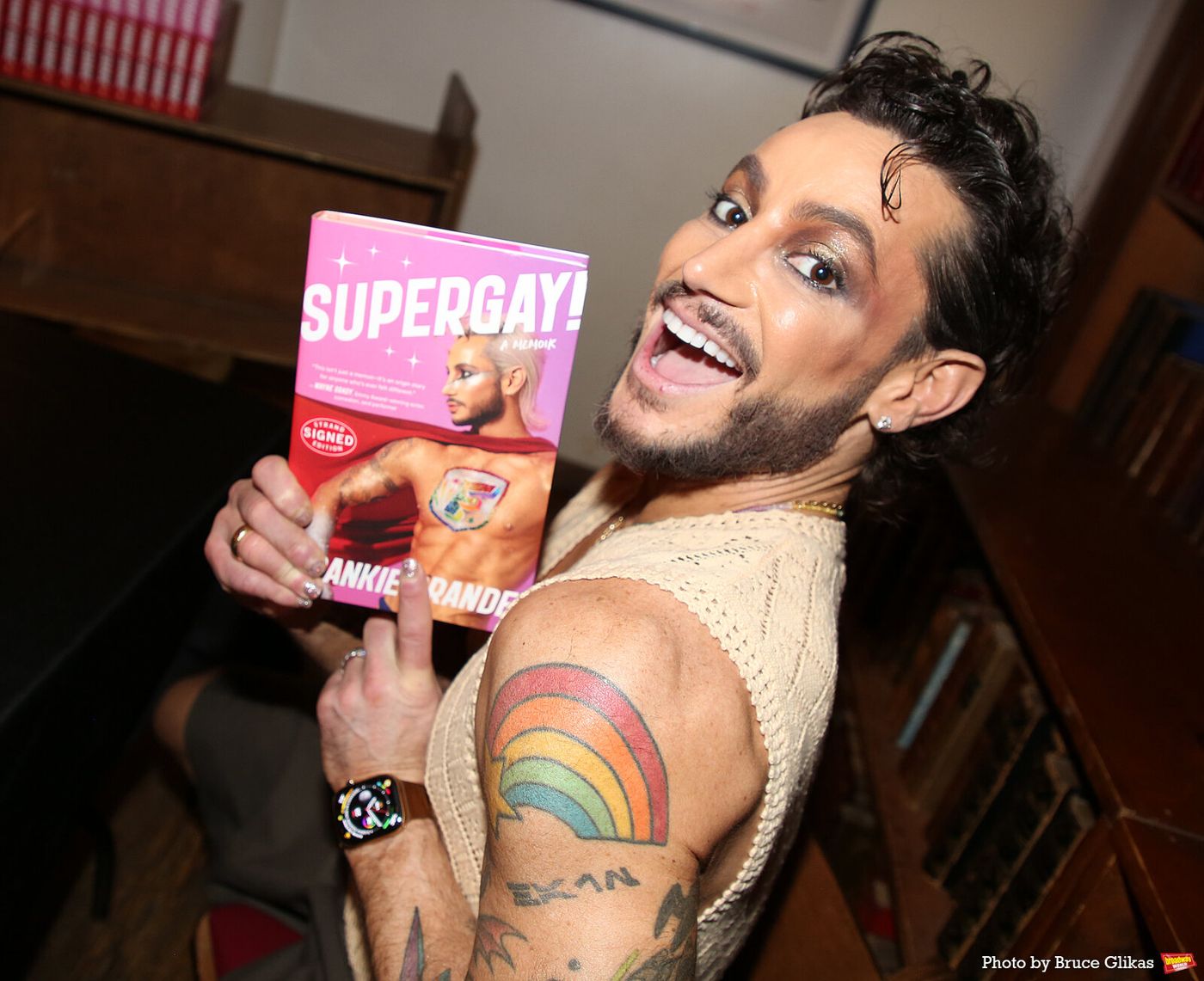 Photos: Frankie Grande Celebrates Release of New Book, Supergay!: A Memoir Image