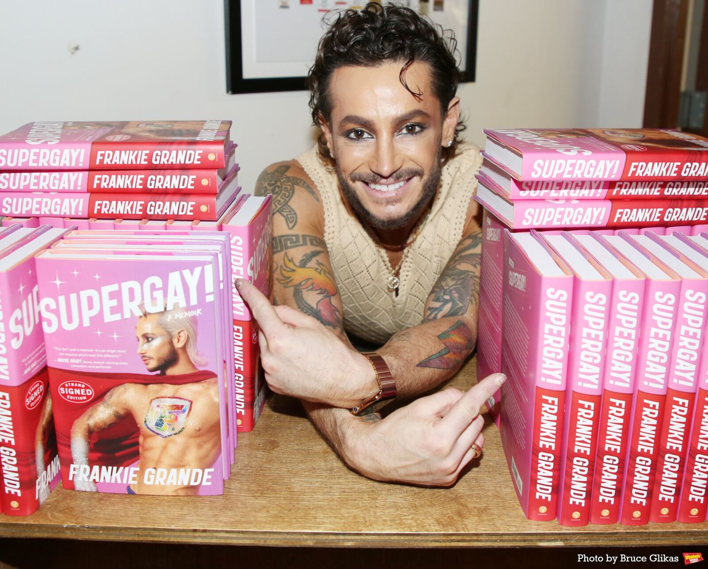 Photos: Frankie Grande Celebrates Release of New Book, Supergay!: A Memoir Image