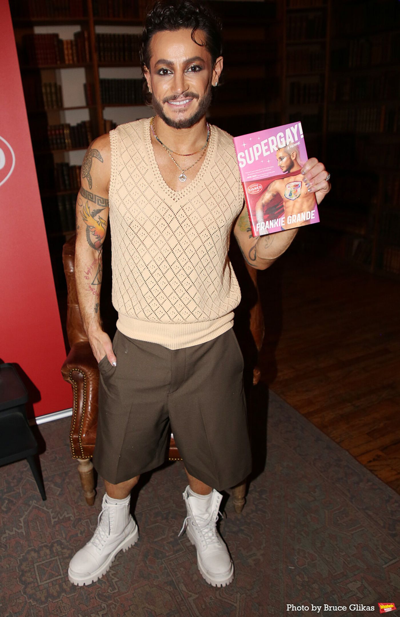 Photos: Frankie Grande Celebrates Release of New Book, Supergay!: A Memoir Image