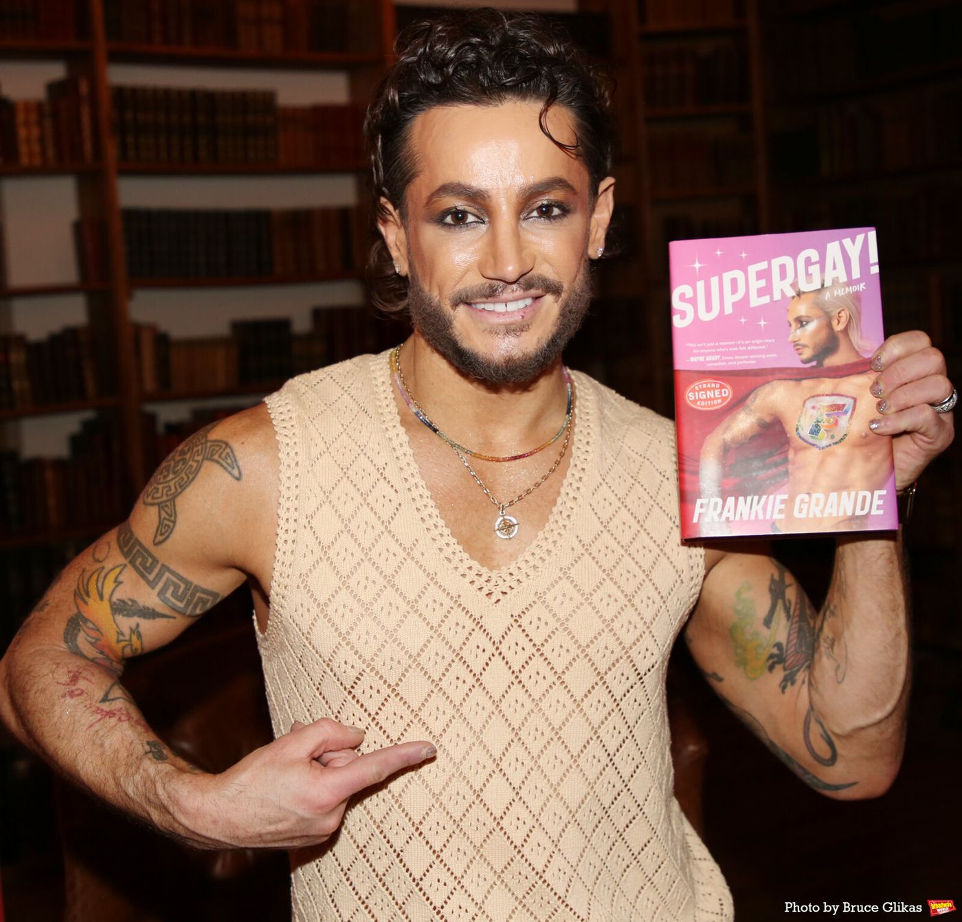 Photos: Frankie Grande Celebrates Release of New Book, Supergay!: A Memoir Image